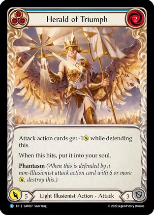 Herald of Triumph (Blue) (SAT027) - Silver Age: Usurp the Shadow Throne-1