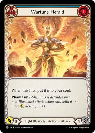 Wartune Herald (Blue) (SAT029) - Silver Age: Usurp the Shadow Throne-1
