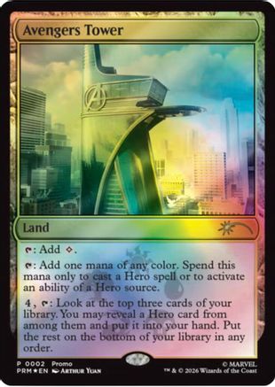 Avengers Tower (UMP-002) - Unique and Miscellaneous Promos Foil-1