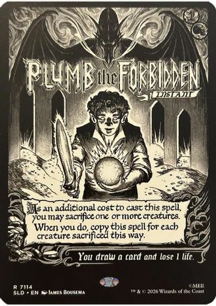 Plumb the Forbidden (SLD-7114) - Secret Lair Drop Series Foil-1