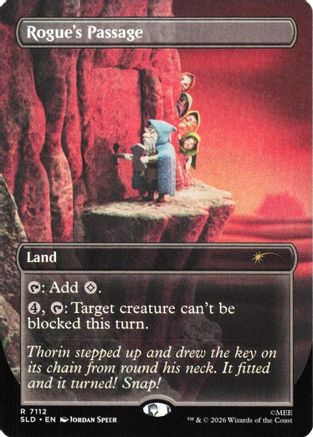 Rogue's Passage (7112) (SLD-7112) - Secret Lair Drop Series Foil-1
