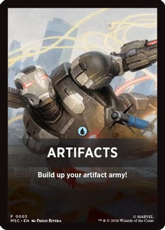 Artifacts Theme Card (MSC-003) - Commander: Marvel Super Heroes-1
