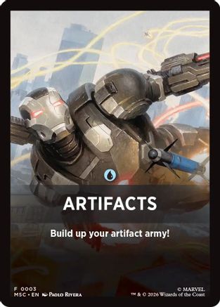 Artifacts Theme Card (MSC-003) - Commander: Marvel Super Heroes-1