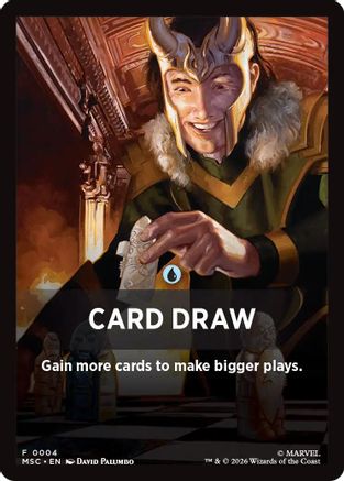 Card Draw Theme Card (MSC-004) - Commander: Marvel Super Heroes-1