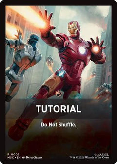 Tutorial Theme Card (0007) (MSC-007) - Commander: Marvel Super Heroes-1