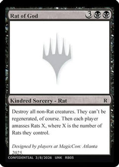 Rat of God (UNK-) - Un-Known Event Playtest Cards-1