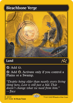 Bleachbone Verge (First-Place Foil) [Aetherdrift]-1