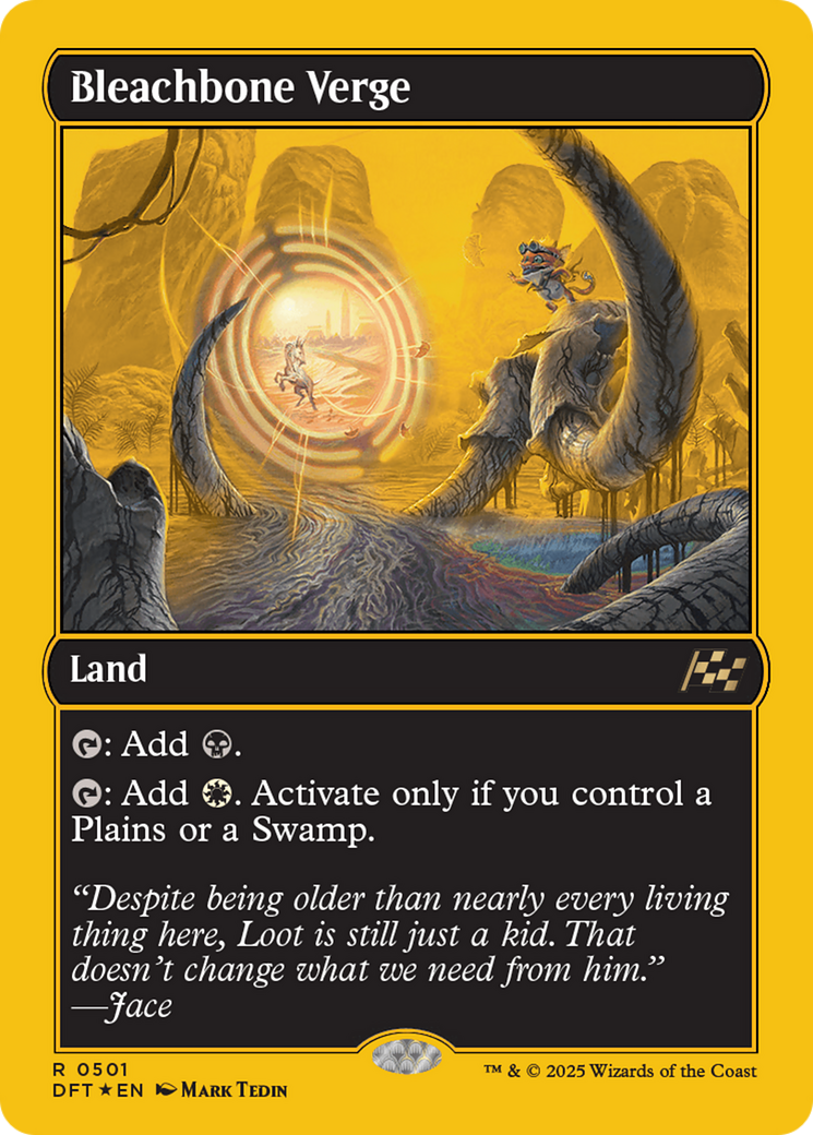 Bleachbone Verge (First-Place Foil) [Aetherdrift]-1