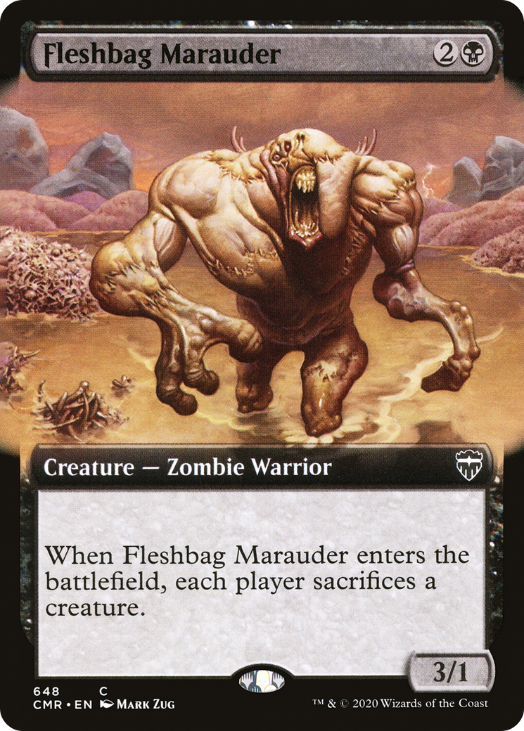 Fleshbag Marauder (Extended Art) [Commander Legends]-1