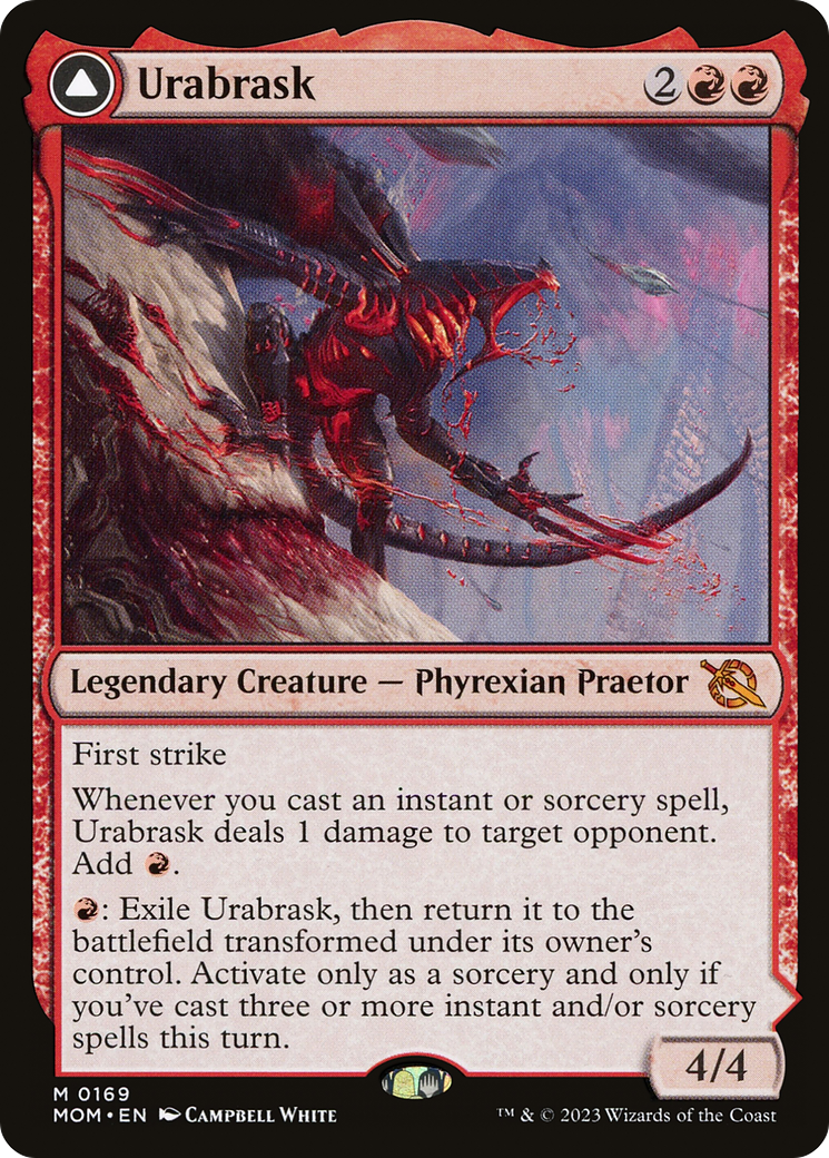 Urabrask (MOM-169) - March of the Machine Foil-1