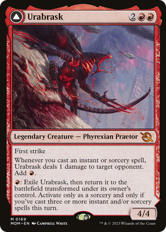 Urabrask (MOM-169) - March of the Machine Foil-1
