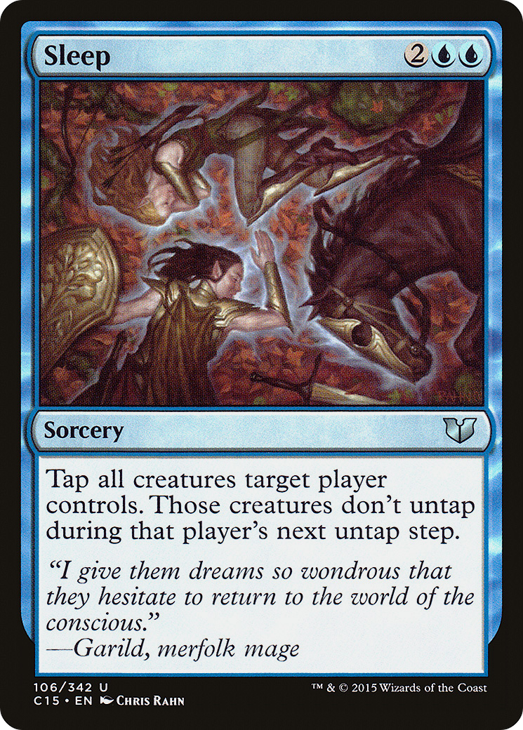 Sleep [Commander 2015]-1
