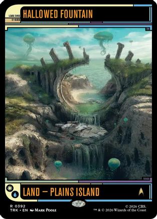 Hallowed Fountain (TRK-392) - Star Trek Foil-1