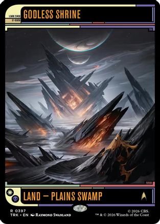 Godless Shrine (TRK-397) - Star Trek Foil-1