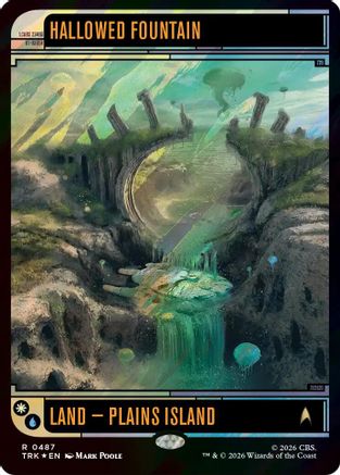 Hallowed Fountain (Surge Foil) (TRK-487) - Star Trek Foil-1