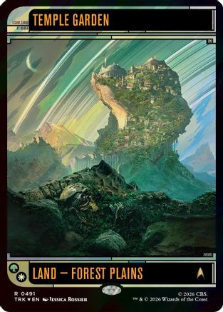 Temple Garden (Surge Foil) (TRK-491) - Star Trek Foil-1