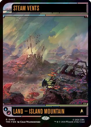 Steam Vents (Surge Foil) (TRK-493) - Star Trek Foil-1