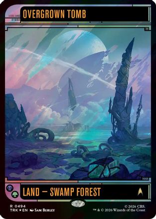 Overgrown Tomb (Surge Foil) (TRK-494) - Star Trek Foil-1