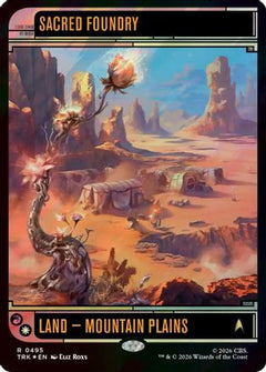 Sacred Foundry (Surge Foil) (TRK-495) - Star Trek Foil-1