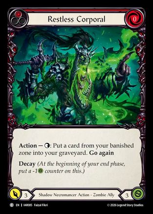 Restless Corporal (IAR085) - Usurp the Shadow Throne-1