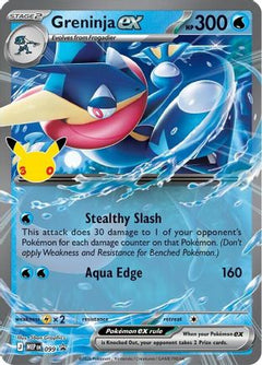 Greninja ex 099  - Holofoil ME Mega Evolution Promo - Promo-1