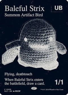 Baleful Strix (0209) (SLZ-209) - Secret Lair x MSCHF: The Zeta Set-1