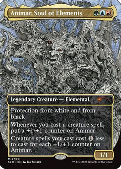 Animar, Soul of Elements (2760) (SLD-2760) - Secret Lair Drop Series-1
