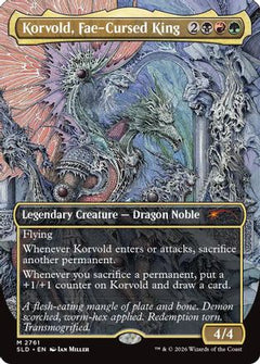 Korvold, Fae-Cursed King (2761) (SLD-2761) - Secret Lair Drop Series Foil-1