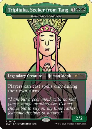 Tripitaka, Seeker from Tang - Dosan the Falling Leaf (SLD-2404) - Secret Lair Drop Series Foil-1