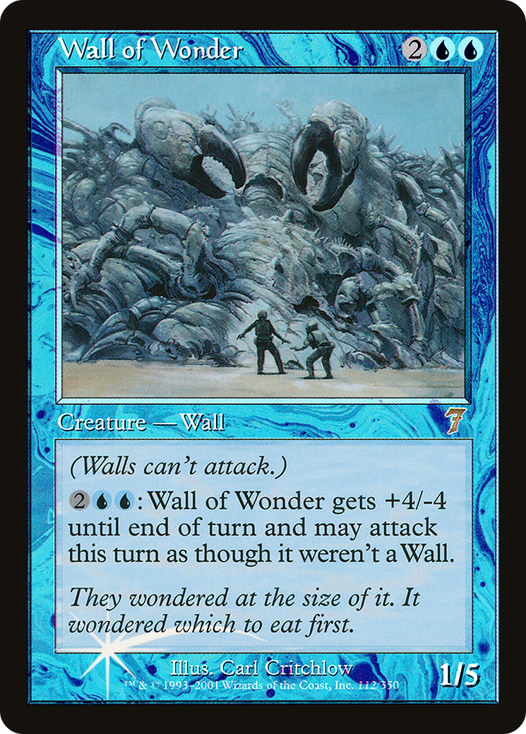 Wall of Wonder (7ED-112) - 7th Edition-1