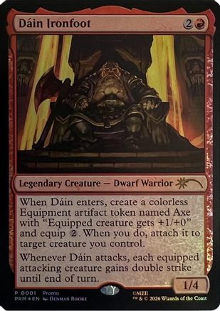 Dain Ironfoot (MEDIA-001) - Media Promos Foil-1