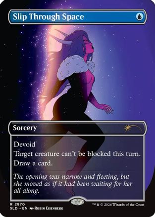 Slip Through Space (SLD-2870) - Secret Lair Drop Series Foil-1