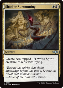 Shadow Summoning [Tarkir: Dragonstorm Commander]-1