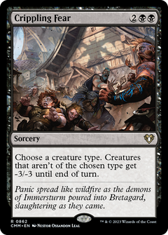 Crippling Fear [Commander Masters]-1