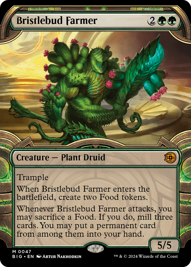 Bristlebud Farmer (Showcase) [Outlaws of Thunder Junction: The Big Score]-1