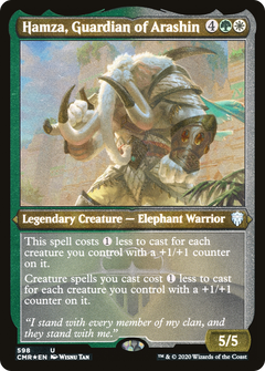 Hamza, Guardian of Arashin (Etched) [Commander Legends]-1