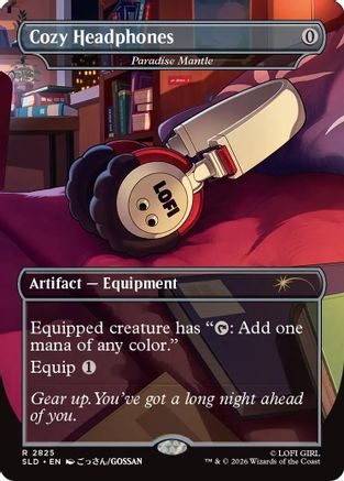 Cozy Headphones - Paradise Mantle (SLD-2825) - Secret Lair Drop Series-1
