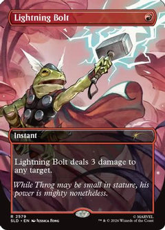 Lightning Bolt (2579) (SLD-2579) - Secret Lair Drop Series Foil-1