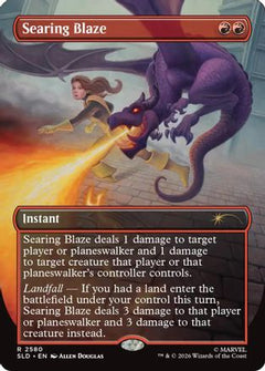 Searing Blaze (SLD-2580) - Secret Lair Drop Series-1