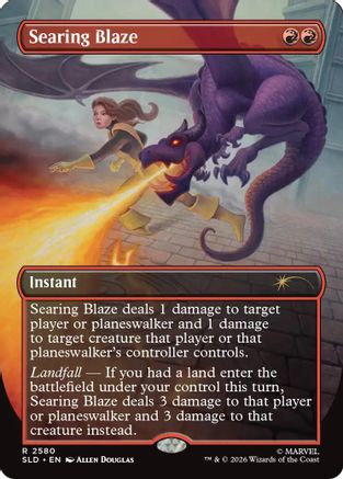 Searing Blaze (SLD-2580) - Secret Lair Drop Series-1