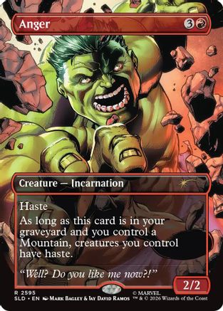 Anger (2595) (SLD-2595) - Secret Lair Drop Series-1