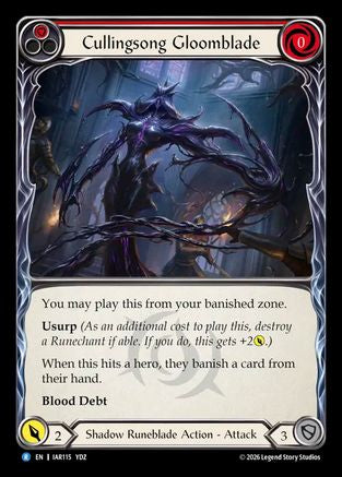 Cullingsong Gloomblade (IAR115) - Usurp the Shadow Throne-1