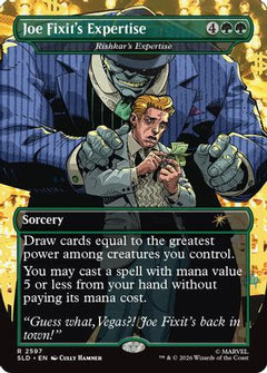 Joe Fixit's Expertise - Rishkar's Expertise (SLD-2597) - Secret Lair Drop Series-1