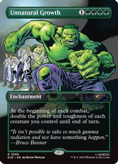 Unnatural Growth (2599) (SLD-2599) - Secret Lair Drop Series Foil-1