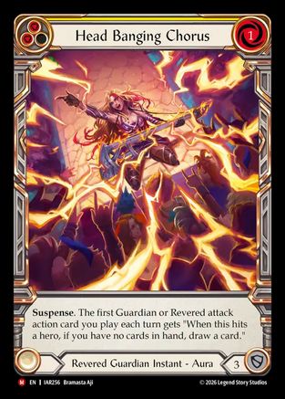 Head Banging Chorus (Extended Art) (IAR256) - Usurp the Shadow Throne Cold Foil-1