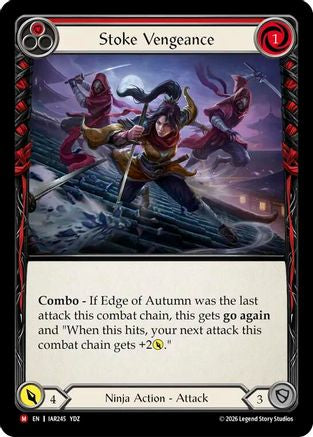 Stoke Vengeance (IAR245) - Usurp the Shadow Throne Rainbow Foil-1