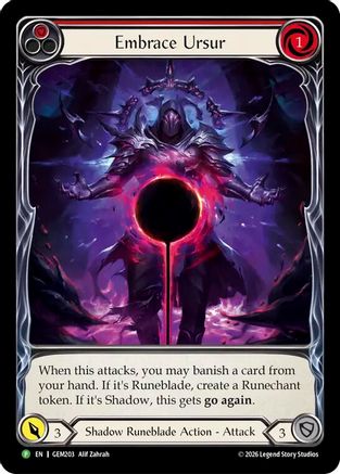 Embrace Ursur (GEM203) - GEM Pack 6 Rainbow Foil-1