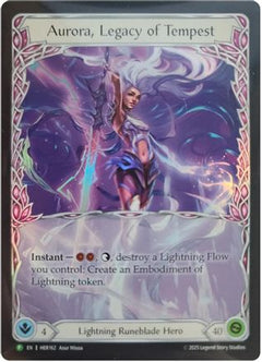 Aurora, Legacy of Tempest - HER162 (HER162) - Flesh and Blood: Promo Cards Rainbow Foil-1