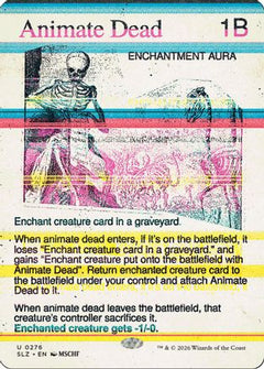 Animate Dead (0276) (SLZ-276) - Secret Lair x MSCHF: The Zeta Set-1