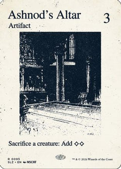 Ashnod's Altar (0095) (SLZ-095) - Secret Lair x MSCHF: The Zeta Set-1